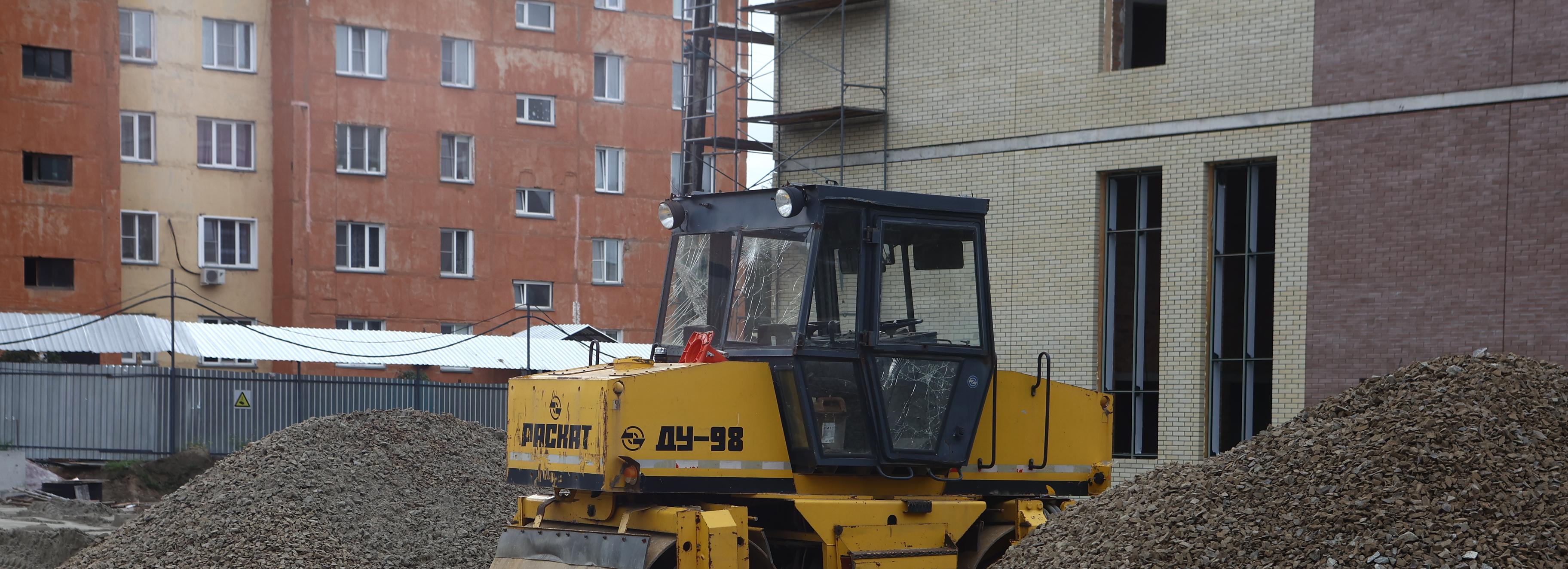 Для новой школы на Кубовой строят ливневую канализацию