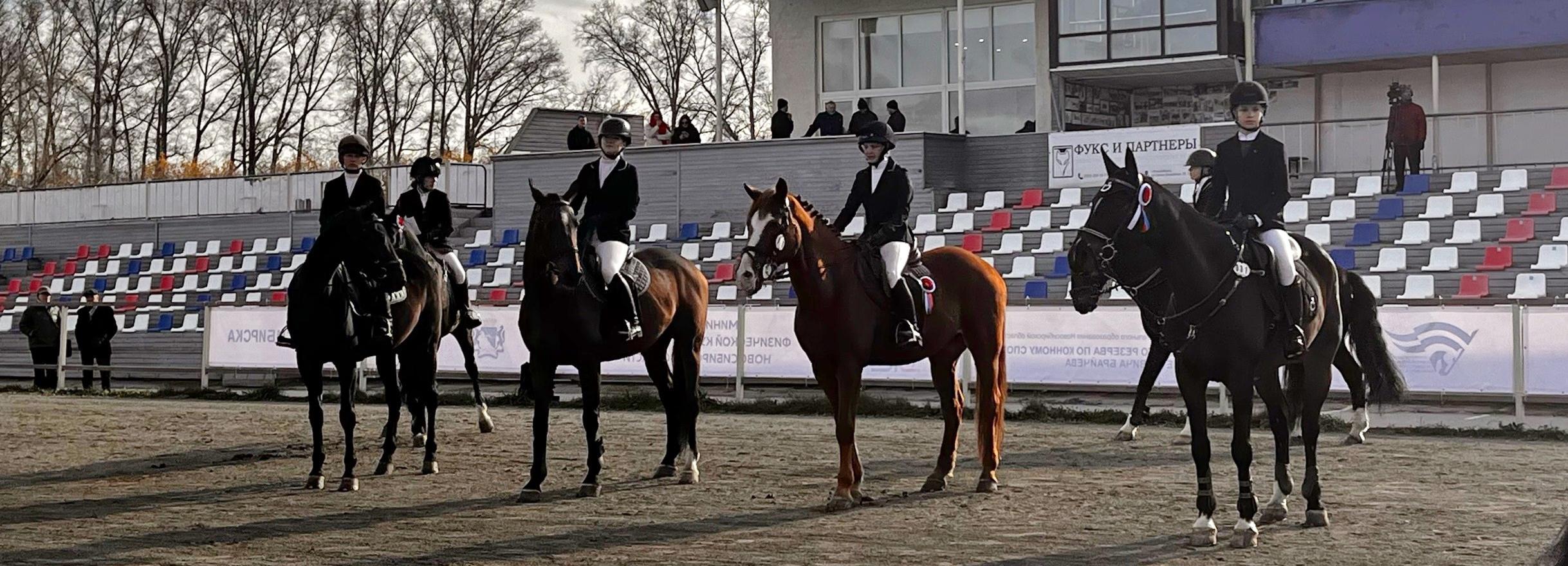 Симбиоз человека и лошади: Новосибирск принял турнир по конному троеборью