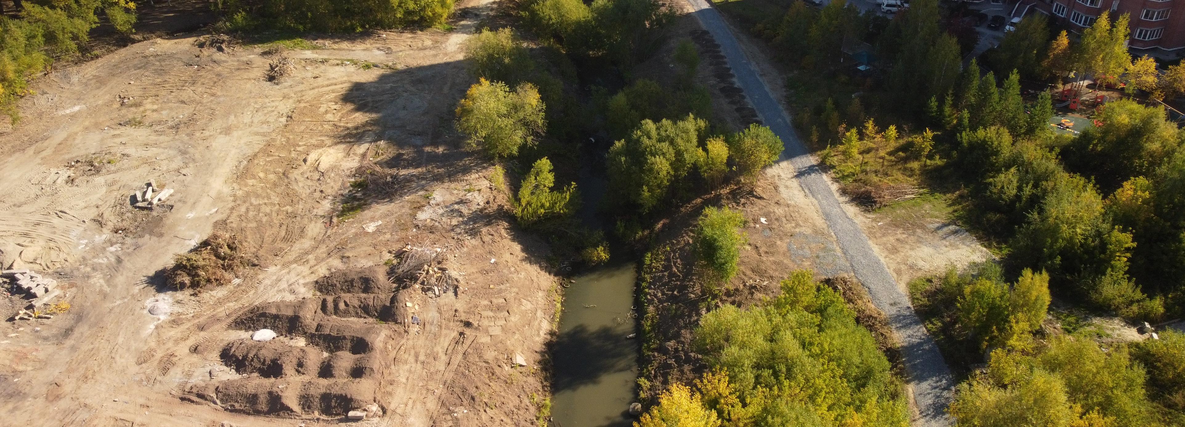 Парк у Каменки достроят в 2023 году — что уже сделали