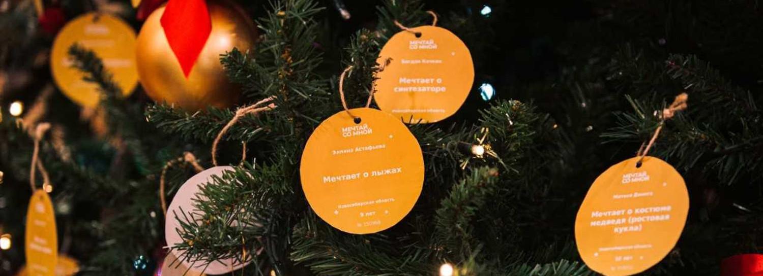 Акцию «Ёлка желаний» запустили в Новосибирской области