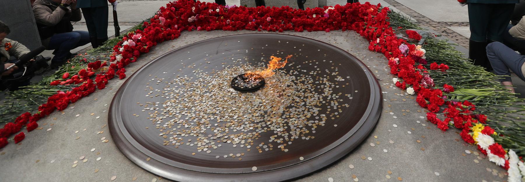 Чугунную чашу с Монумента Славы отреставрируют на «Сиблитмаше»