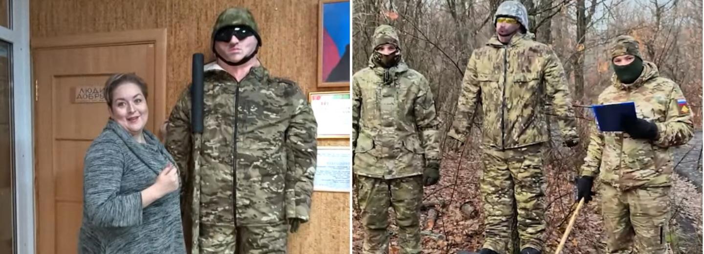 Манекены-ловушки для дронов отправили на СВО новосибирцы