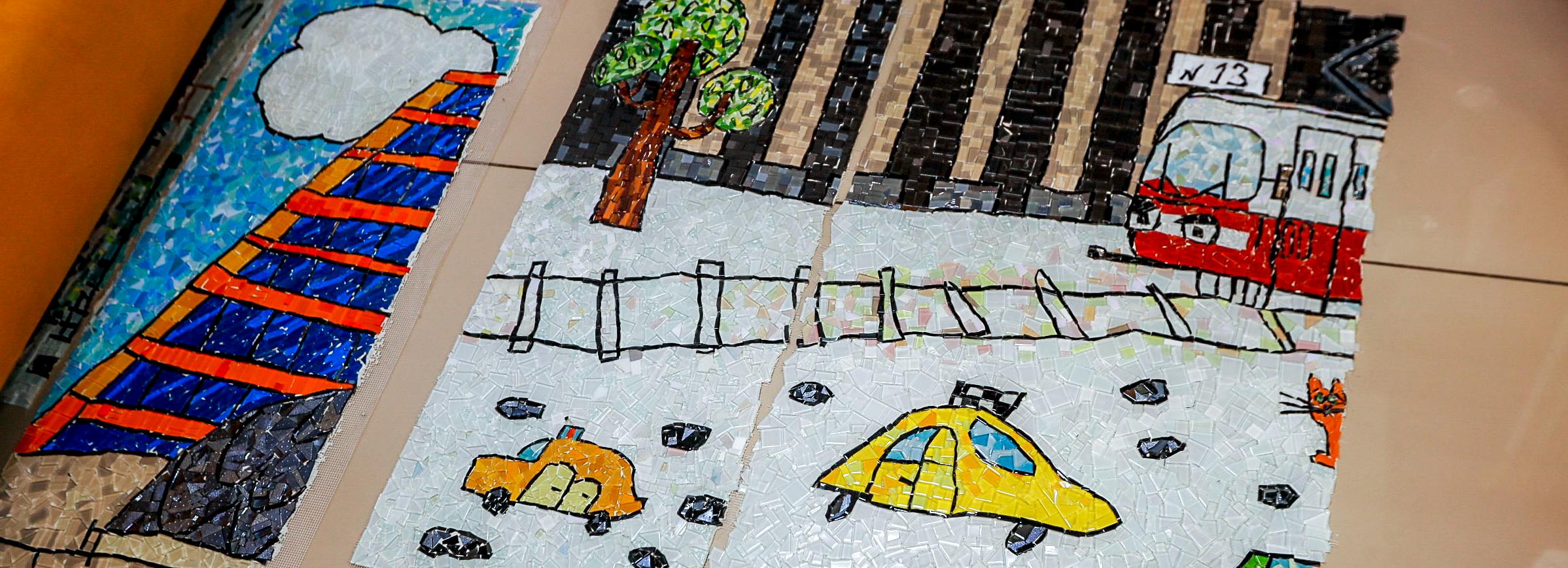 Город Н: мозаичное панно из тысячи деталей украсит Тимирязевский сквер