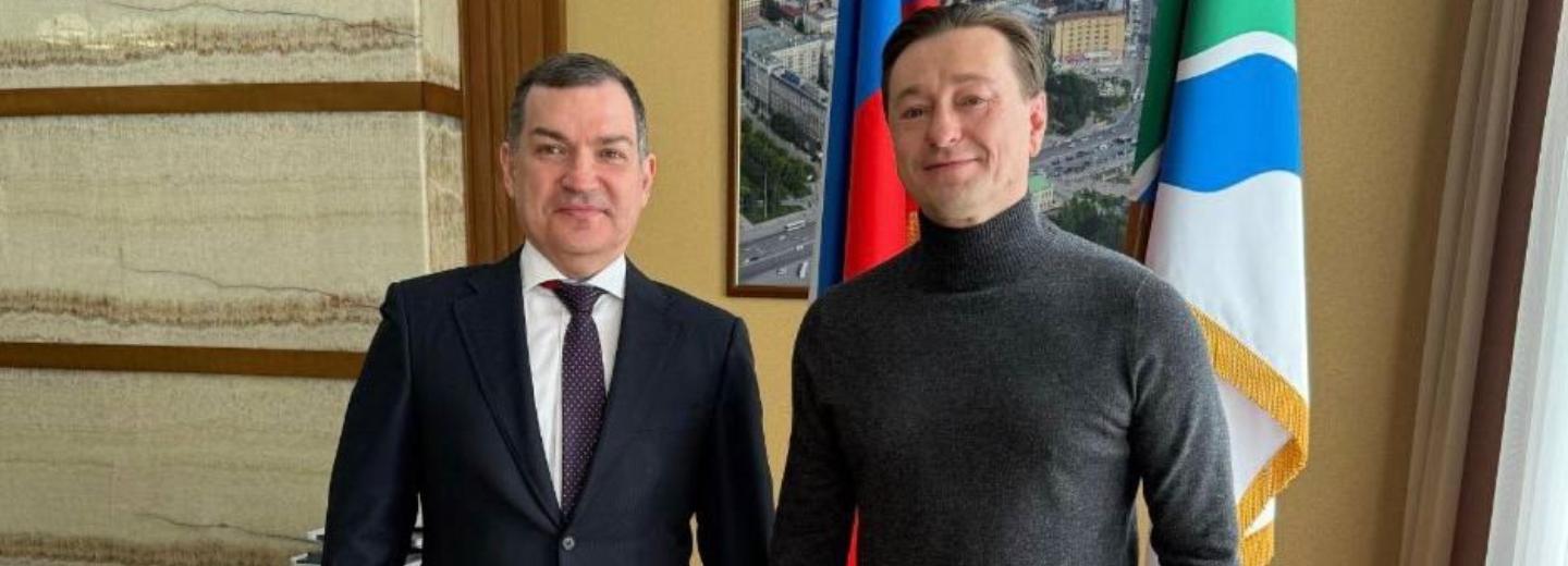 Мэр Кудрявцев обсудил с Безруковым погоду и культурные проекты