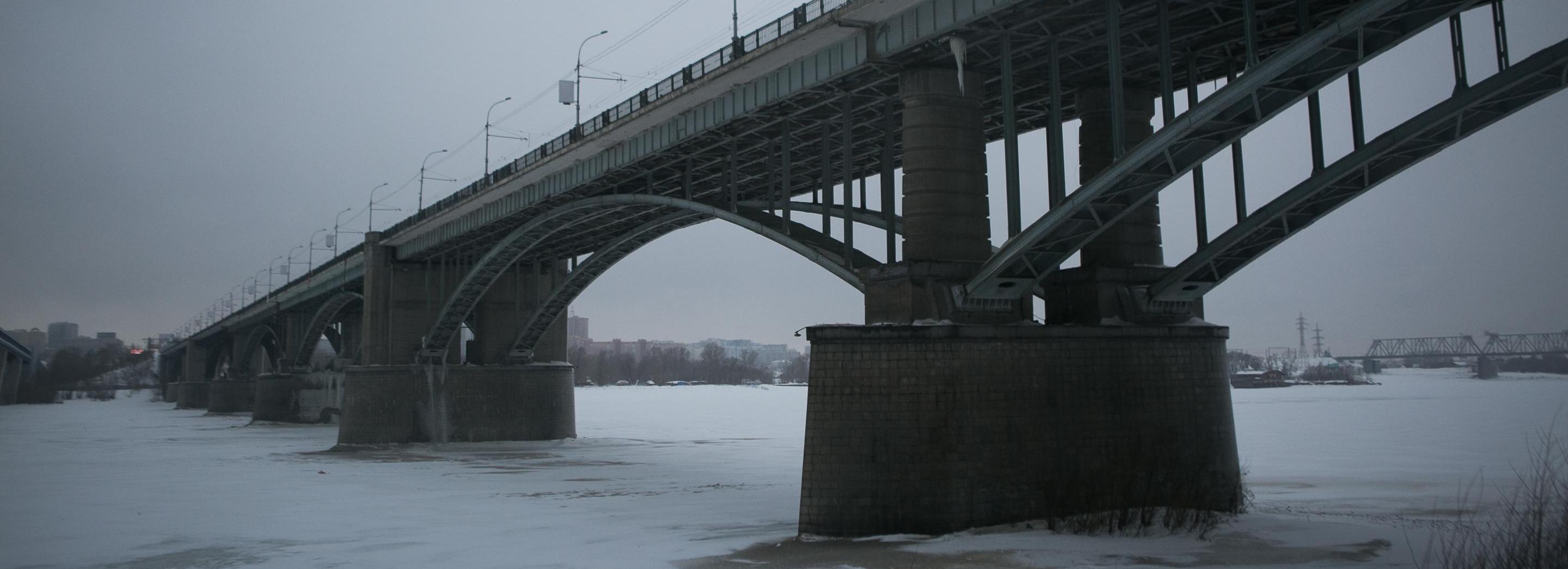 Лёд на Оби в Новосибирске может треснуть из-за сброса воды
