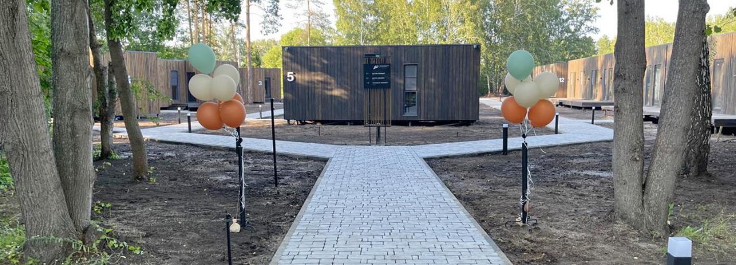 Как выглядят новые модульные домики санатория «Краснозерский»: фото