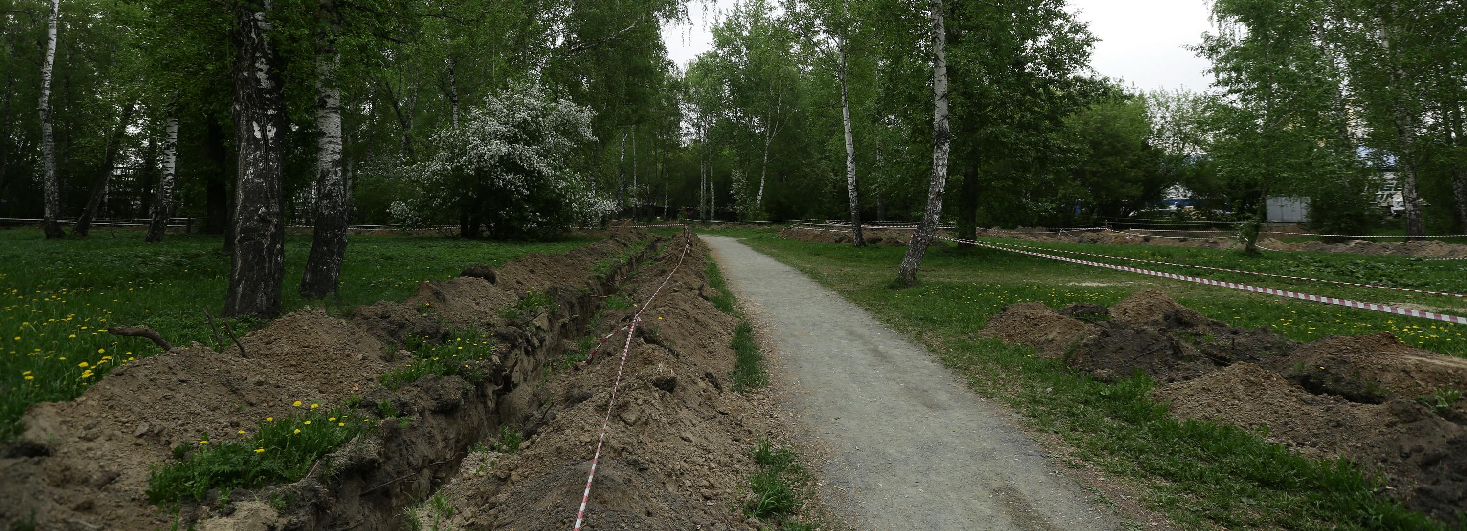 Благоустройство сквера «Воинский» завершат в 2024 году