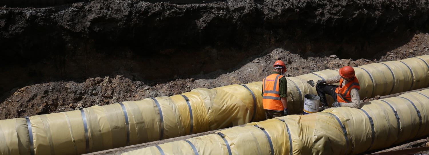 На месяц сузят Красный проспект в районе улицы Чаплыгина