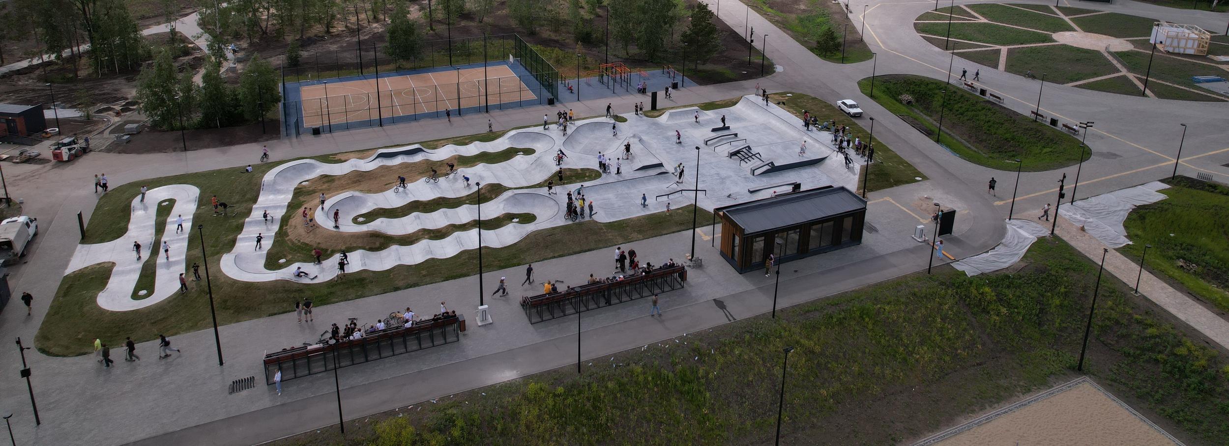 «Впечатления хорошие»: что думают новосибирцы о новом скейт-парке у ЛДС