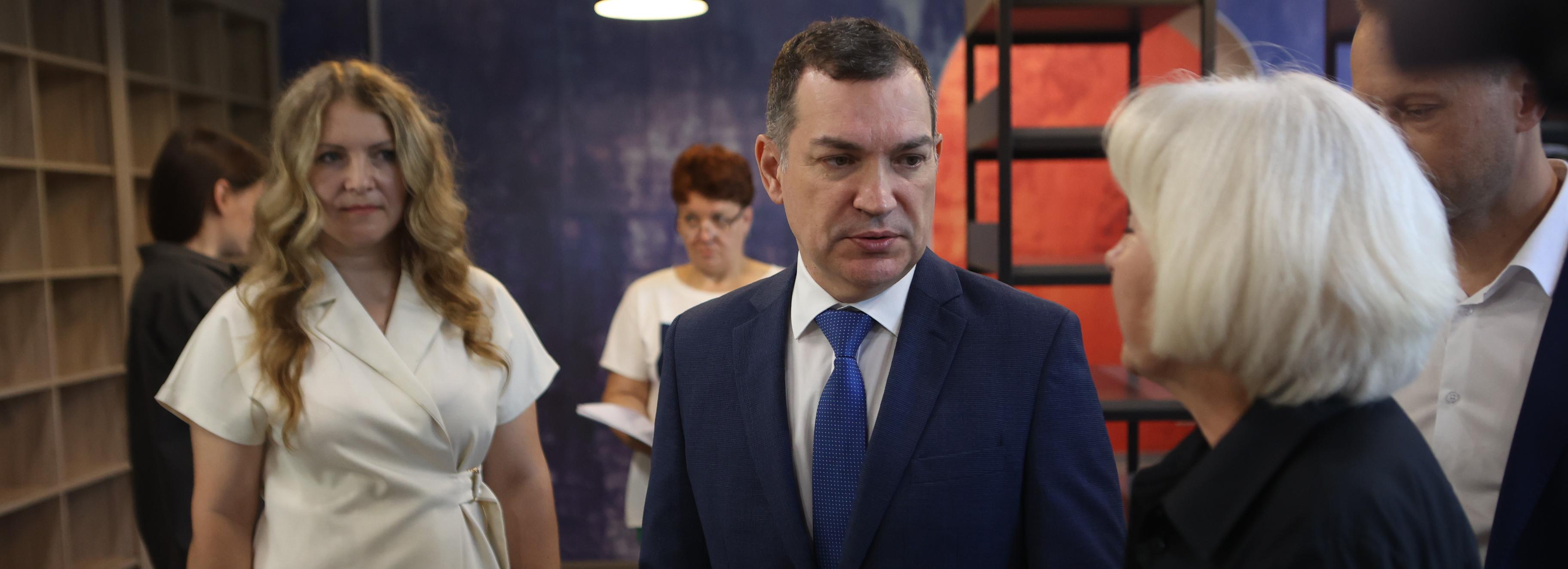 Мэр Кудрявцев: библиотека имени Некрасова станет модельной этой осенью