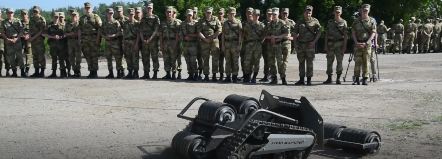 Вооружение с полей СВО показали на учениях института Росгвардии