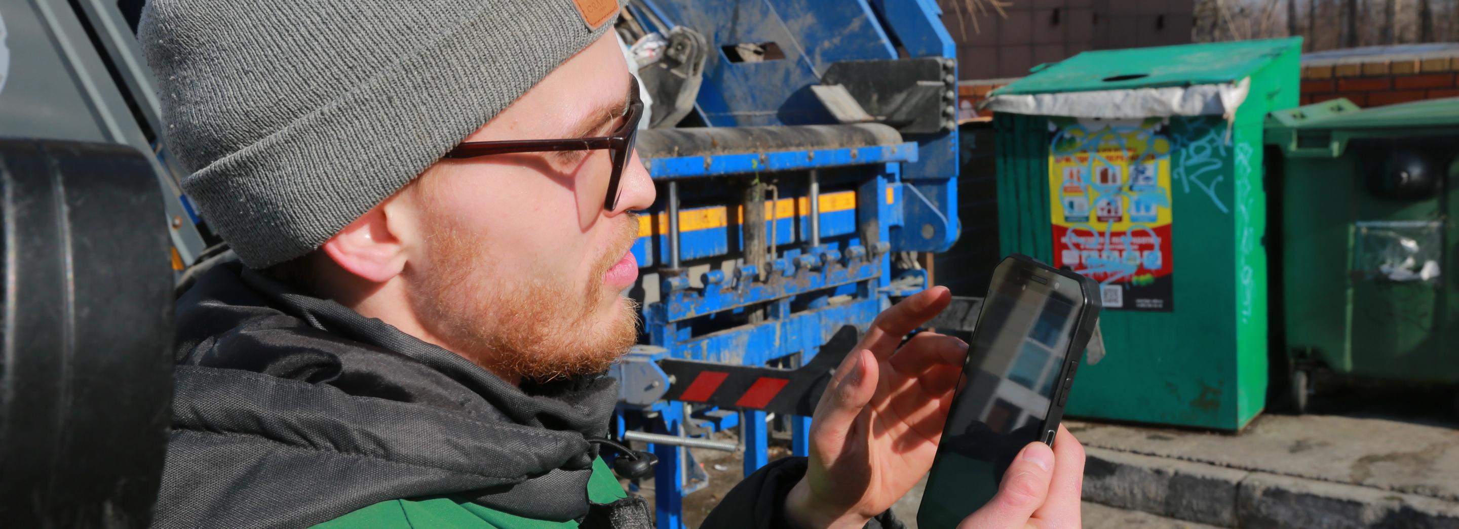 До и после вывоза: экипажи «САХ» стали фотографировать контейнеры