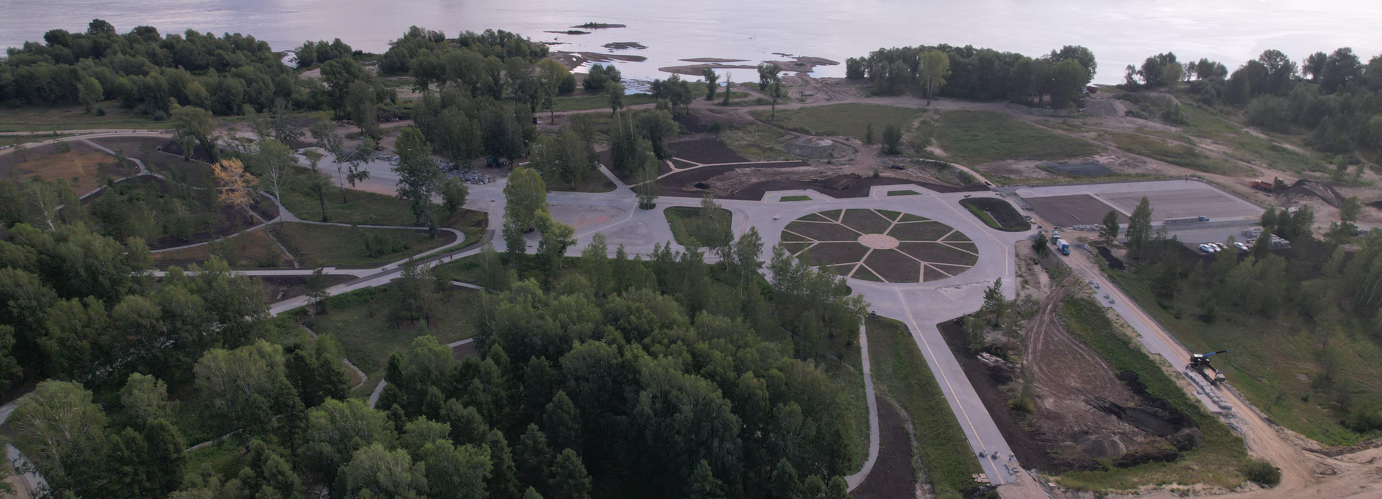 Парк «Арена» у нового ЛДС в Новосибирске откроют 30 сентября