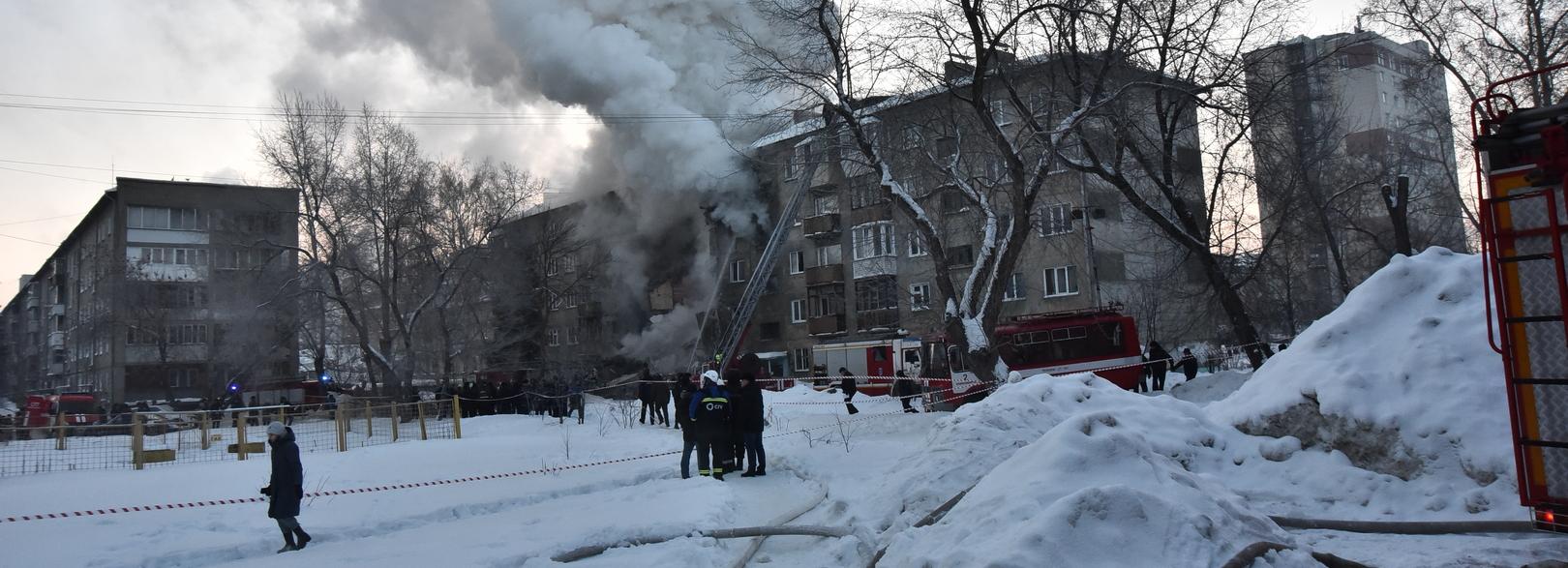 22 жилых дома остались без тепла из-за взрыва газа в Новосибирске