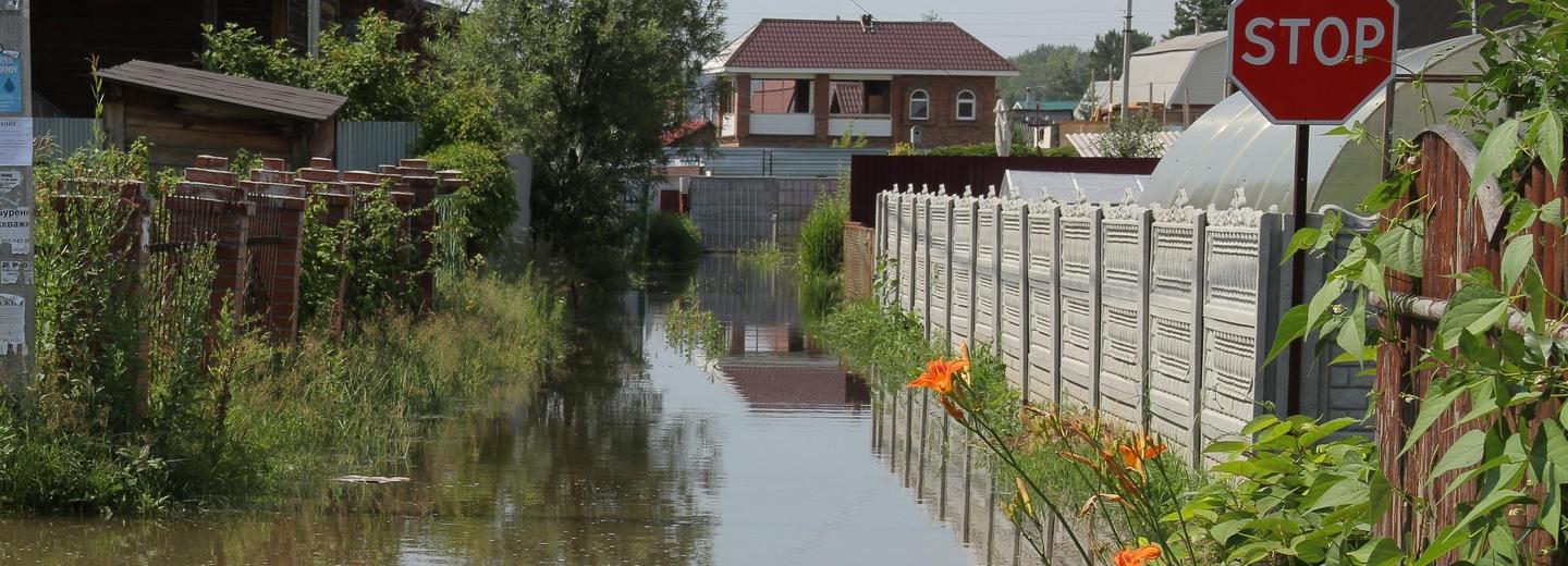 Высокая вода: жителям села Крещенского рекомендуют готовиться к эвакуации