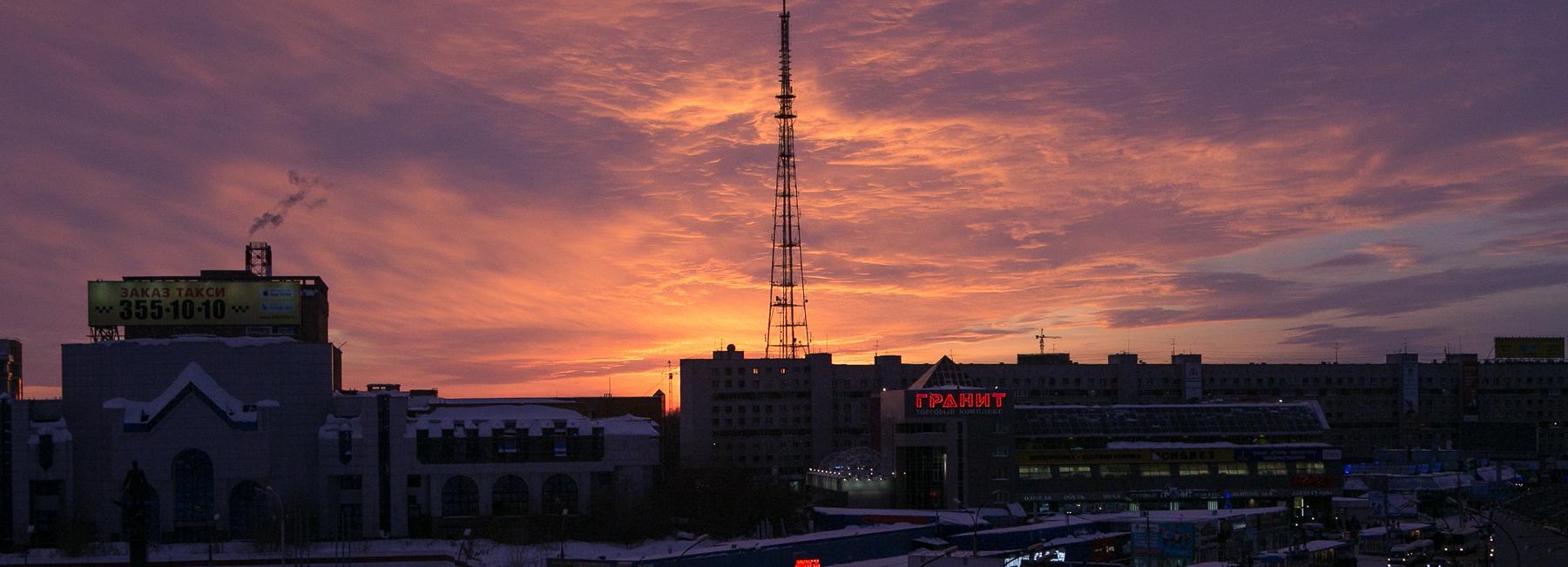 Воздух в Новосибирске стал чище к 17 января