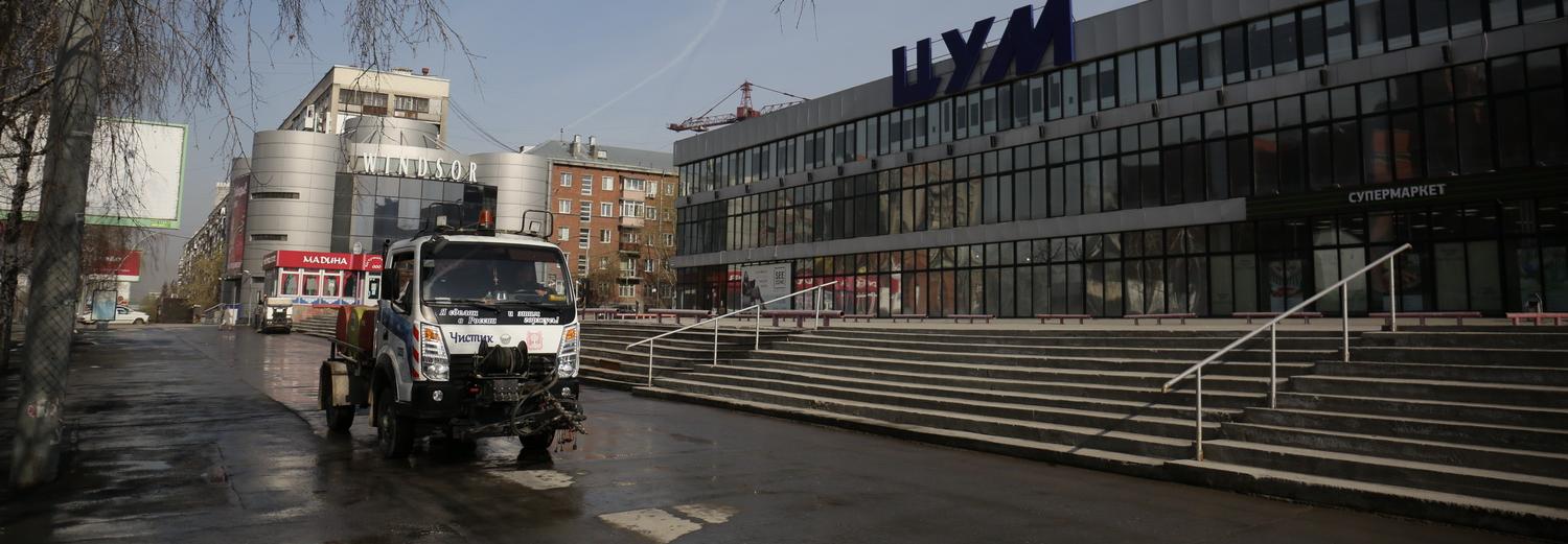 Новосибирские улицы избавят от пыли к майским праздникам