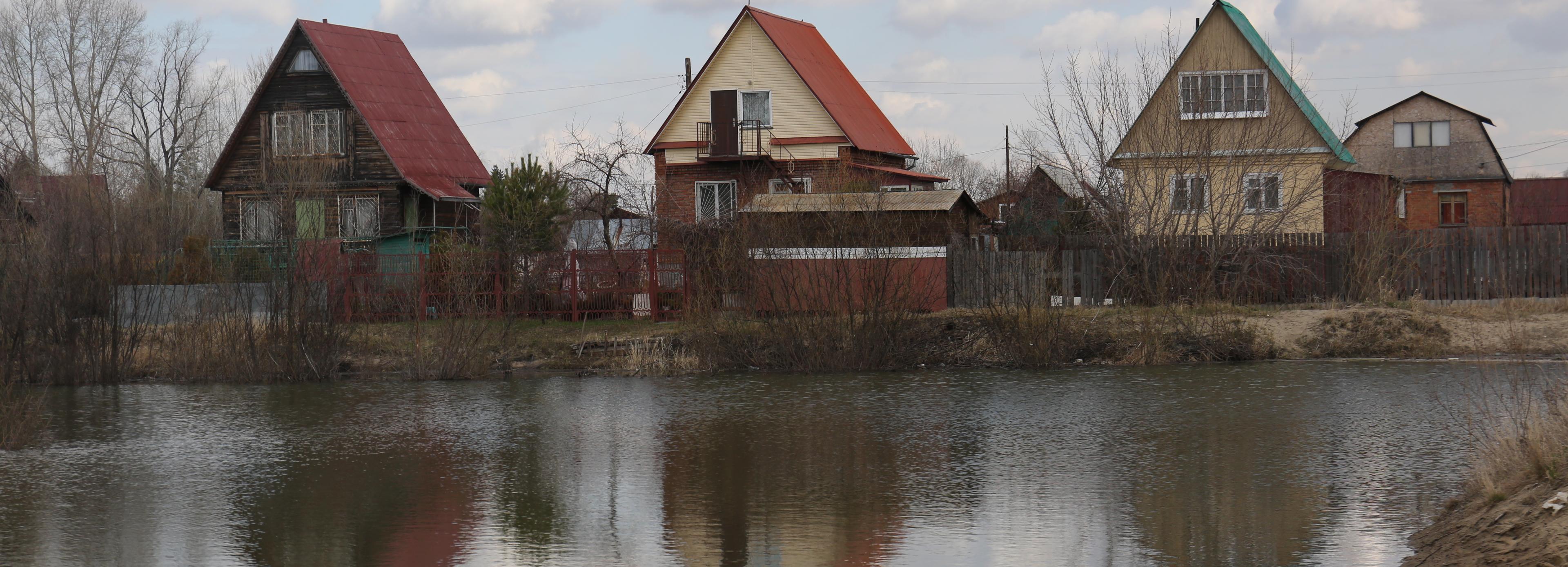 227 участков затопило талыми водами в Новосибирской области