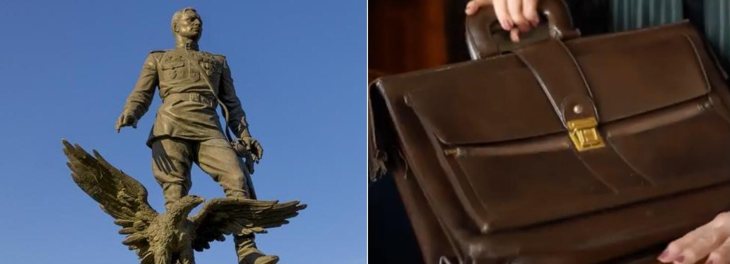 Любимый портфель Покрышкина станет экспонатом его музея в Новосибирске