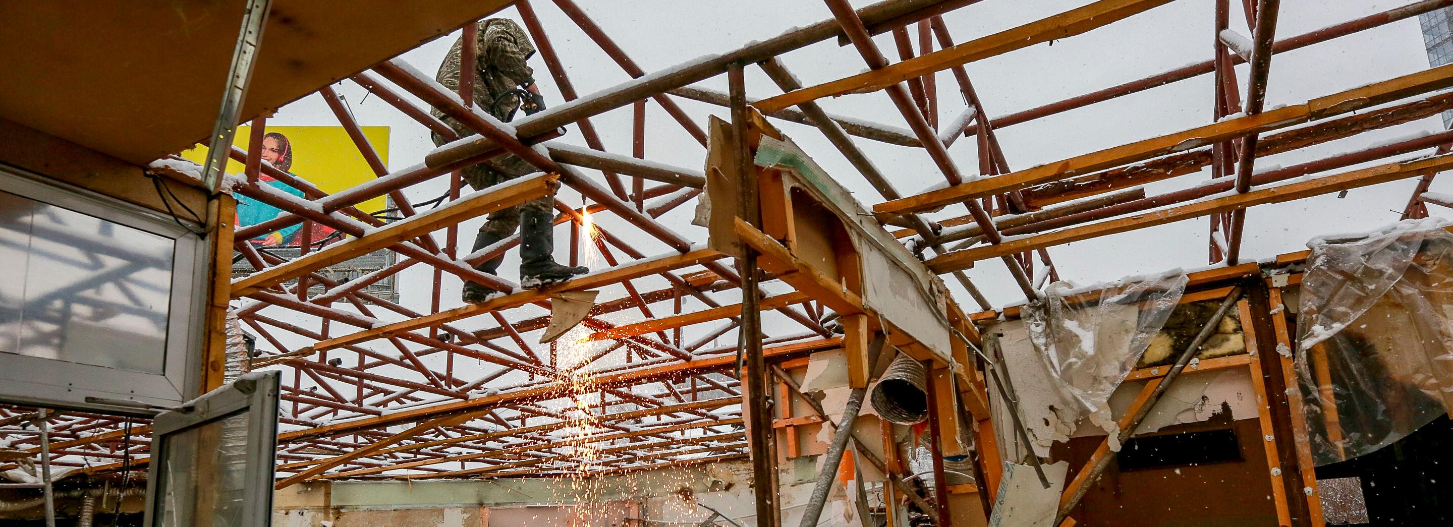 Магазин на улице Стофато в Новосибирске сровняют с землёй