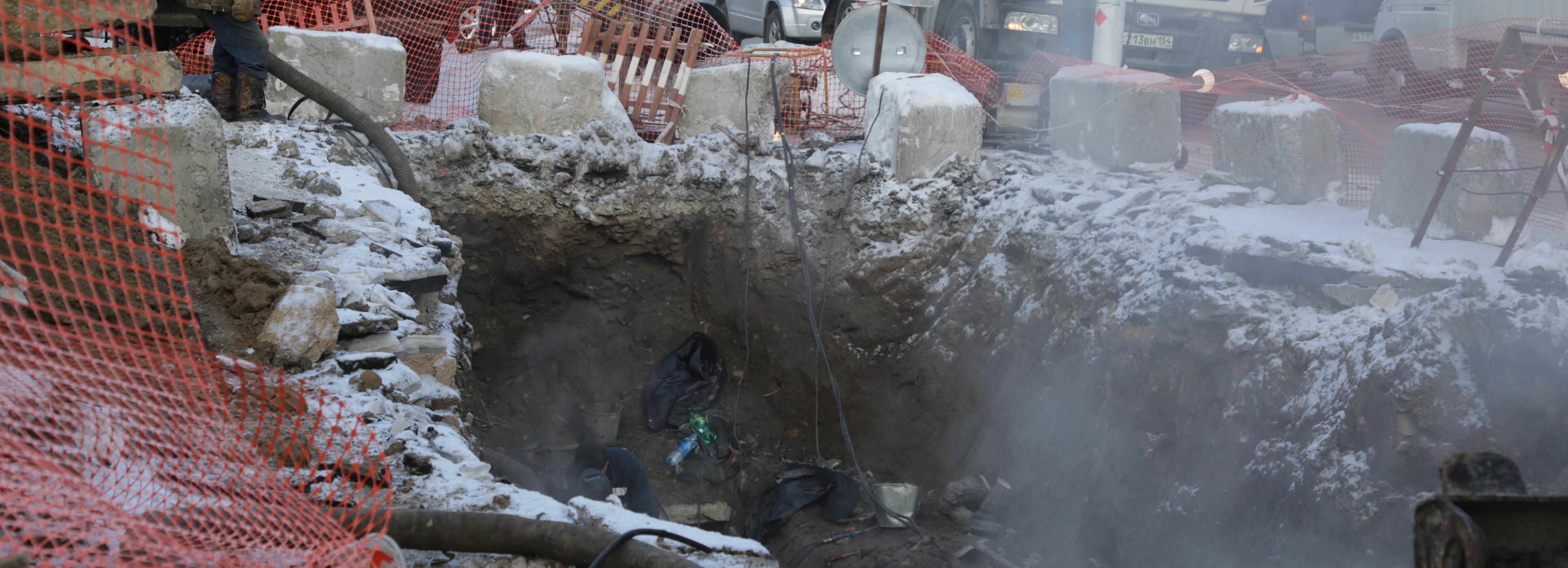 Энергетикам пригрозили штрафами за брошенные траншеи в Новосибирске