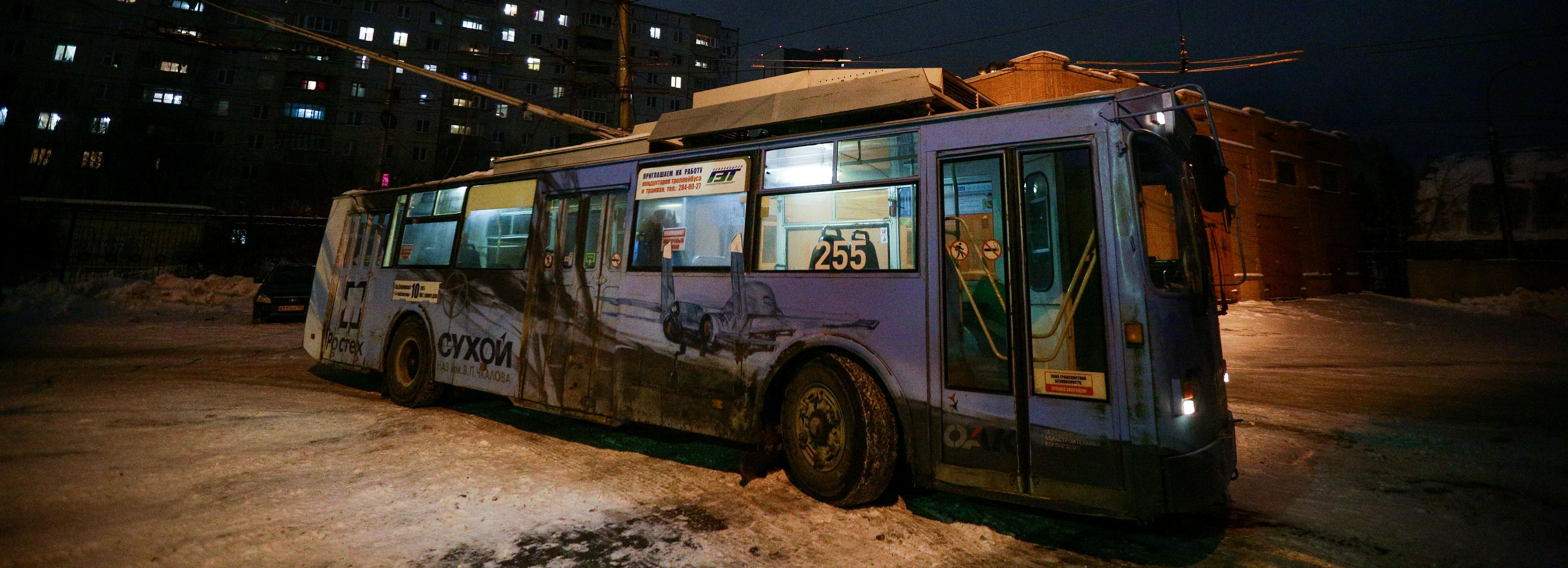 Два троллейбуса изменят маршрут из-за стройки моста в Новосибирске