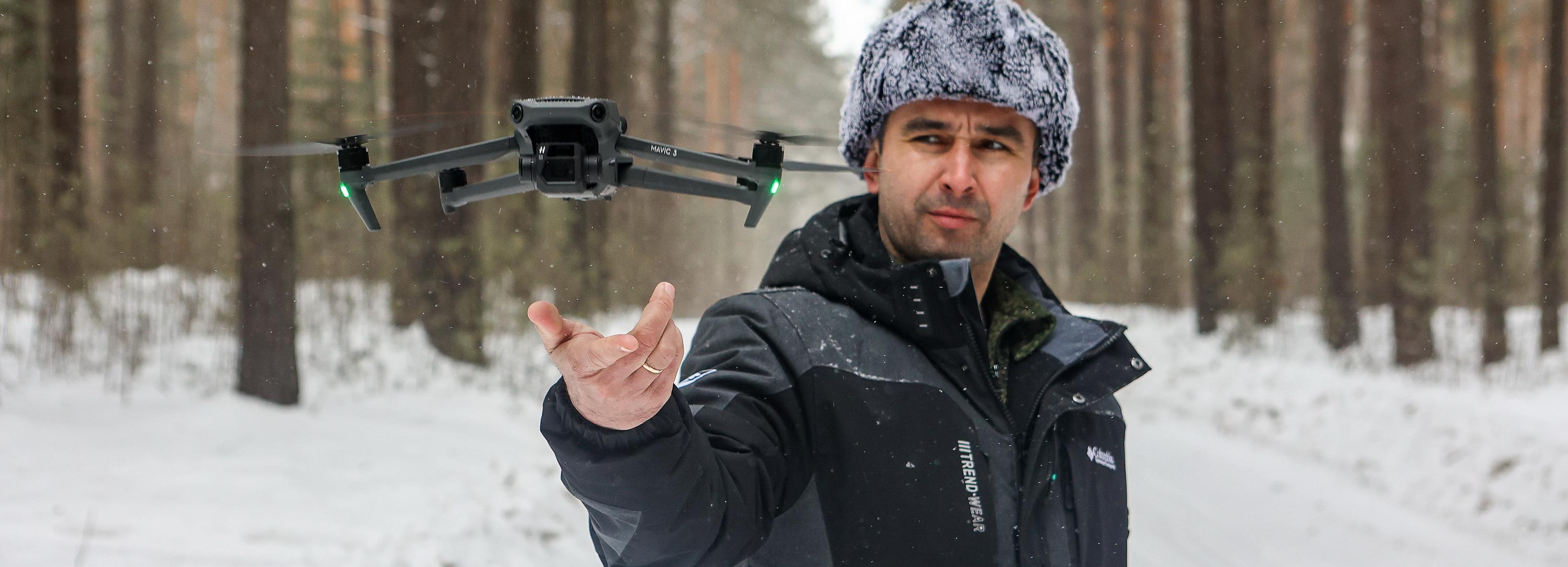 Дроны помогают ловить браконьеров в новосибирских лесах