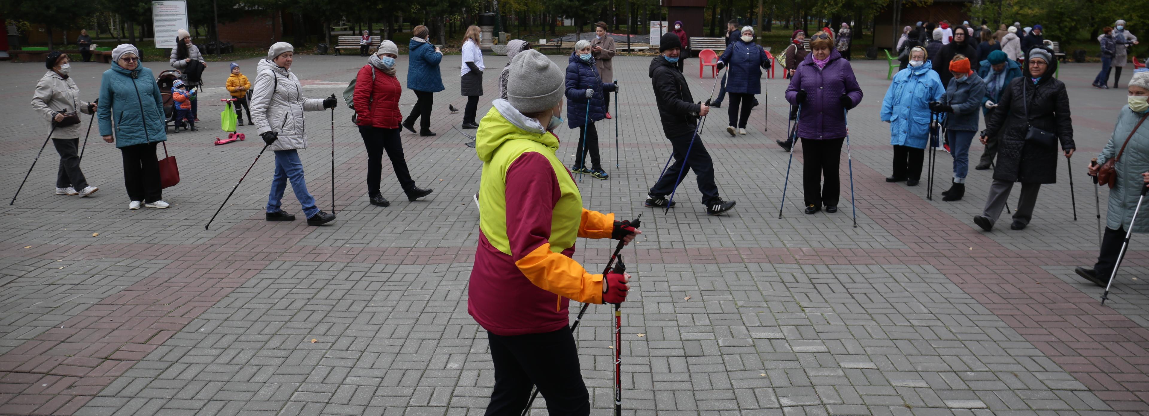Прогулку по-скандинавски устроят на бульваре в Кировском районе
