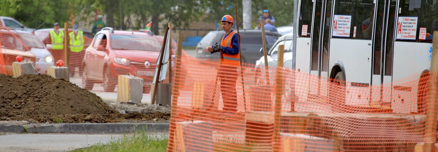 Улицу Гидромонтажную на ОбьГЭСе перекрыли до 15 июня