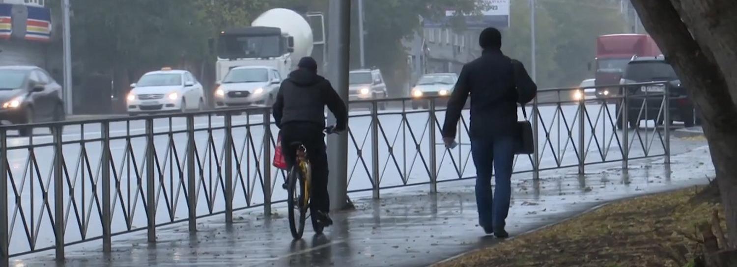 Неудобную велодорожку сделали на улице Владимировской