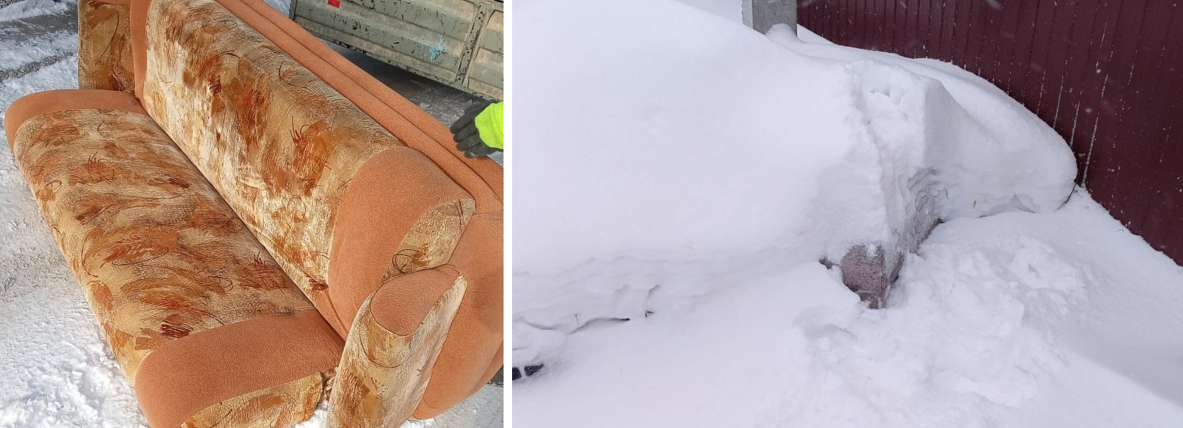 На неразобранные диваны-подснежники жалуются экипажи мусоровозов