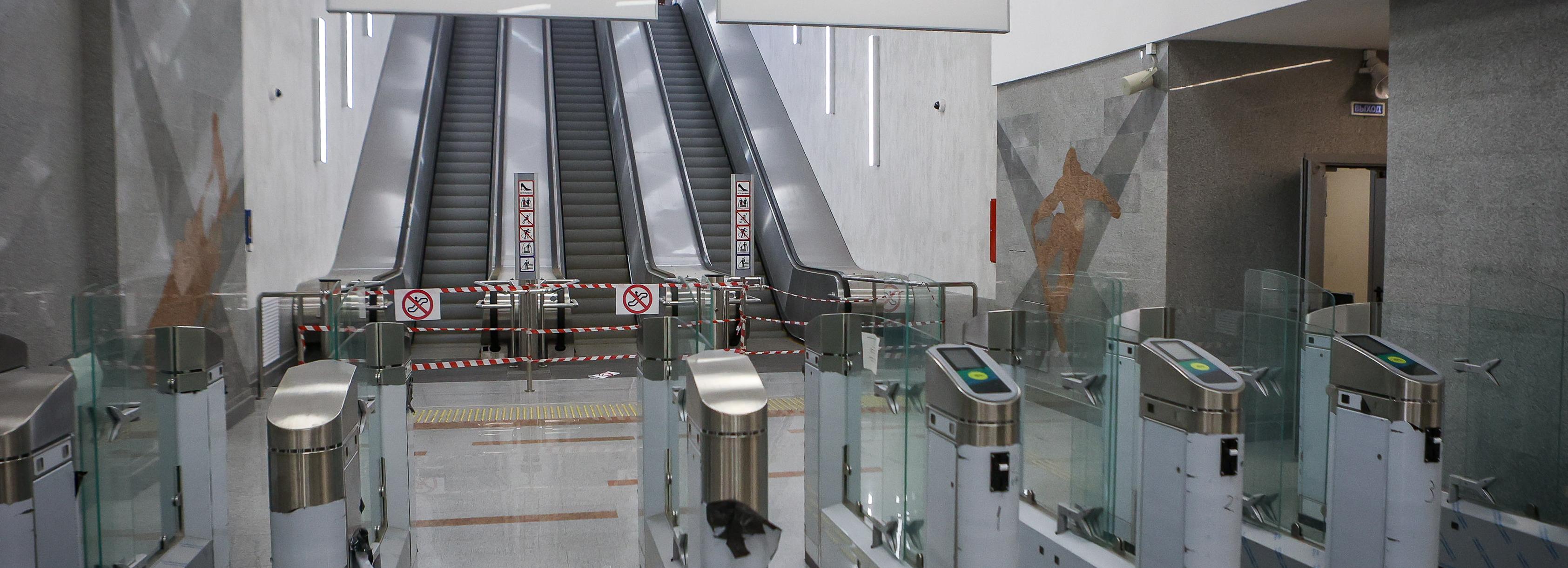 Мэр Кудрявцев: завершить станцию «Спортивная» должны к концу июля