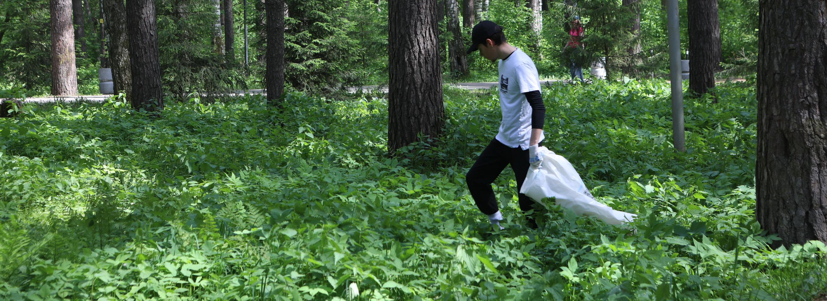 «Экофест» в Сосновом бору: дети и военные вышли на поиски артефактов