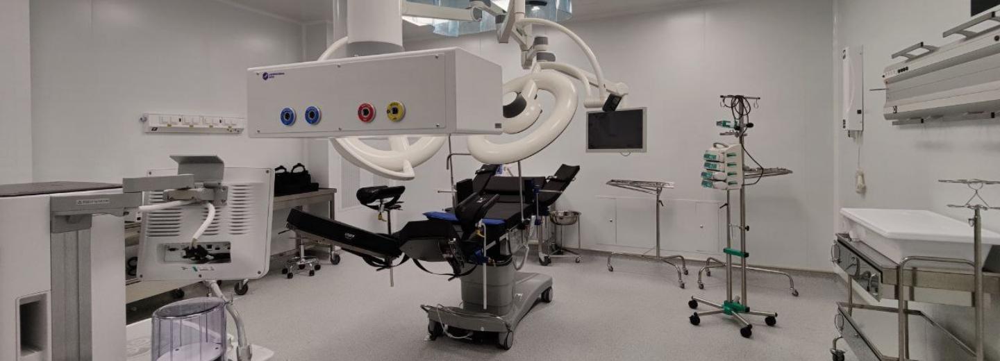 Инфекционная больница под Новосибирском готова на 99,4%