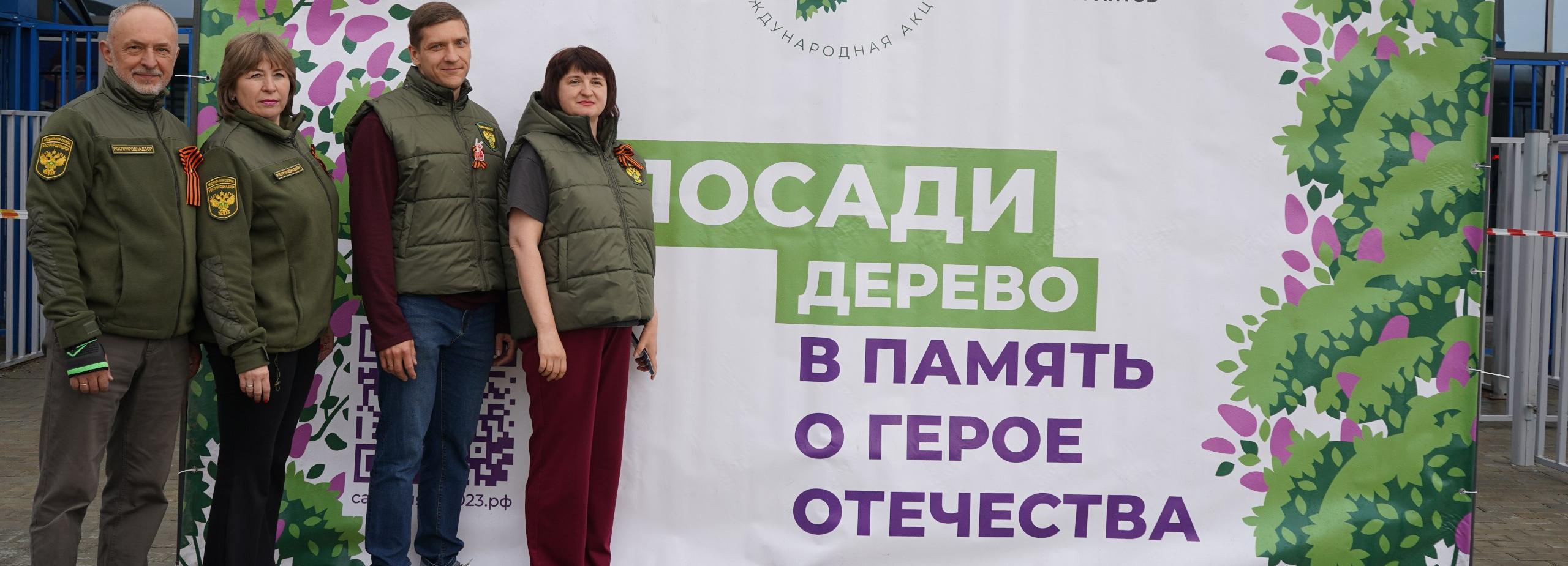 «Сад памяти» из 80 елей украсил территорию вокруг «Сибирь-Арены»