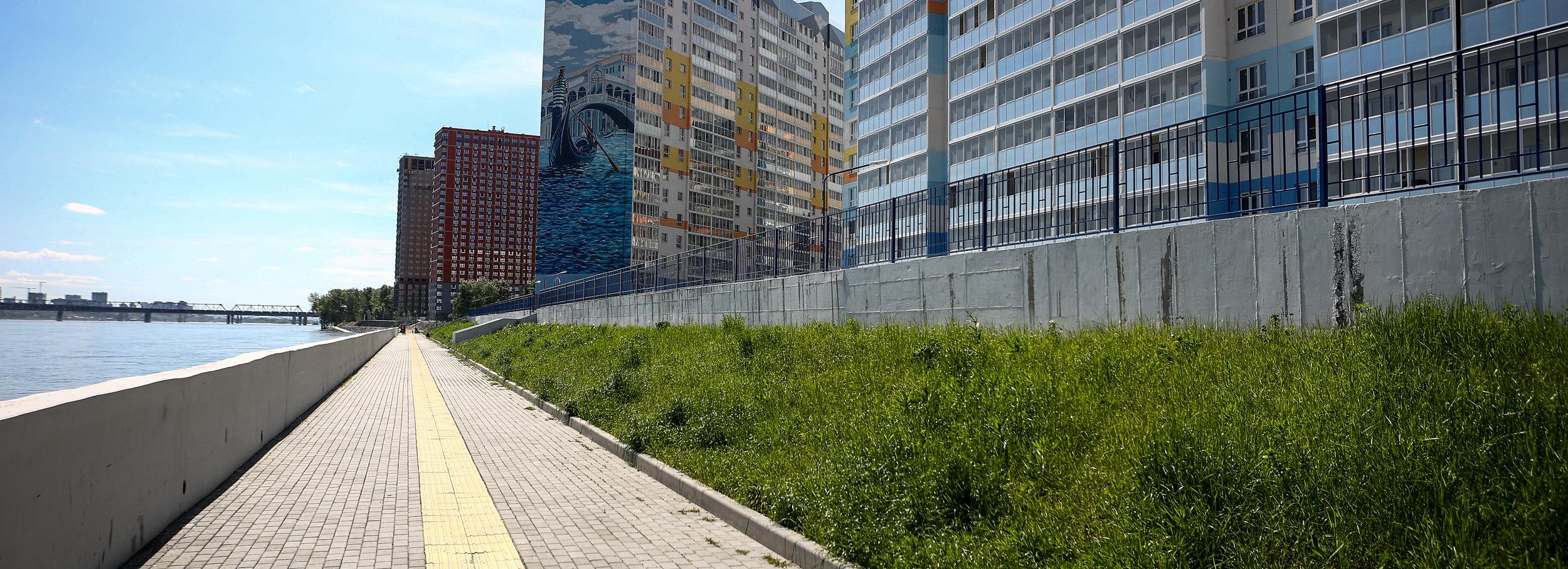 Если вы пропустили: снег в июне, флаг на пилоне и новая набережная Оби