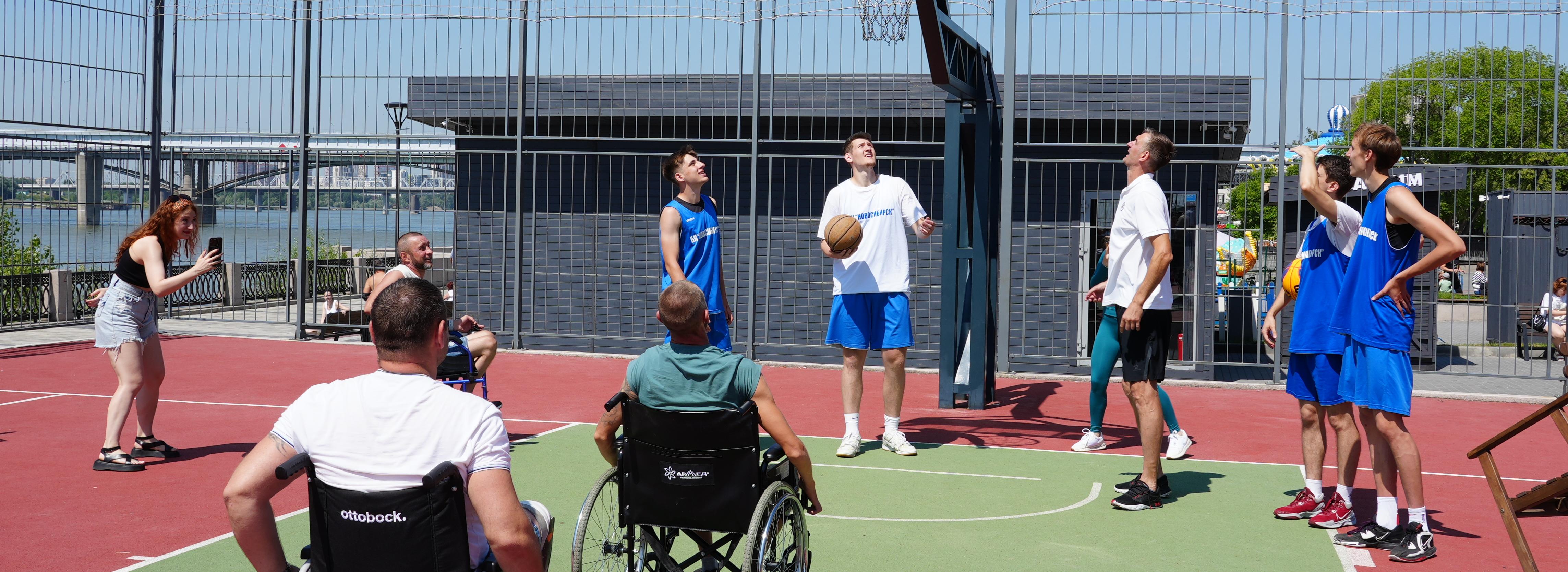 Баскетбол на колясках планируют развивать в Новосибирской области