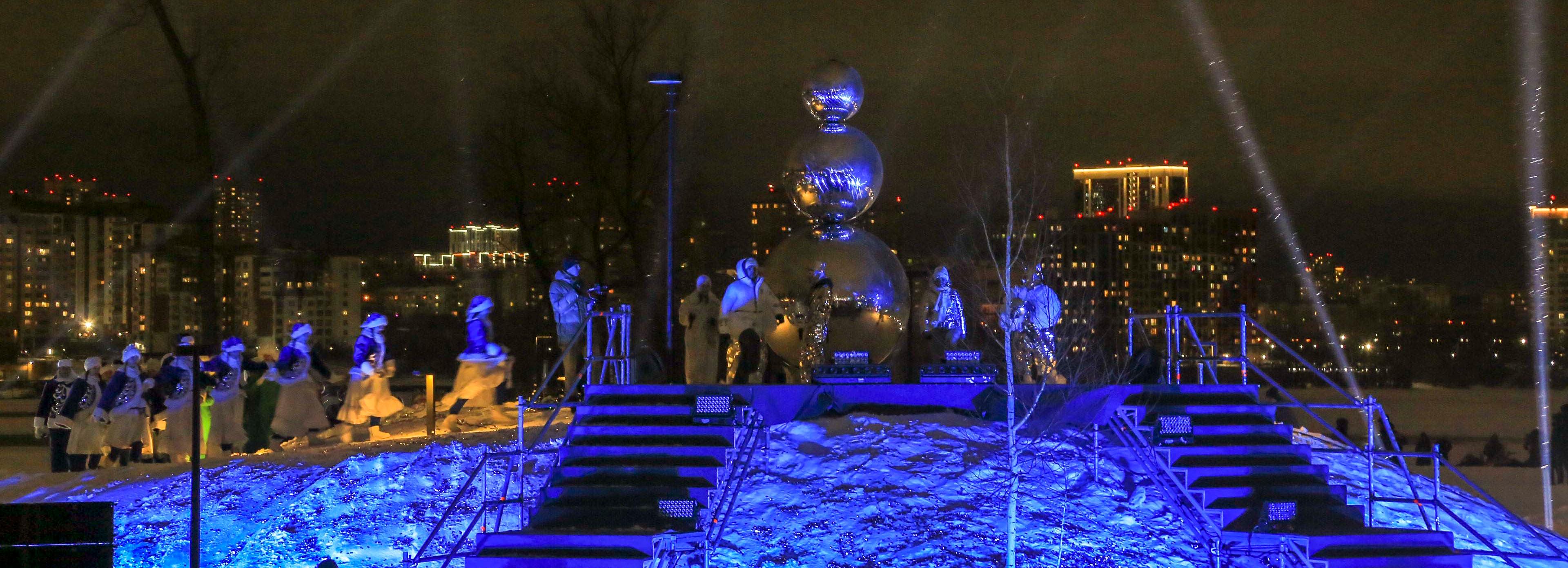 32 резиденции Снежной бабы откроют к Новому году в Новосибирске