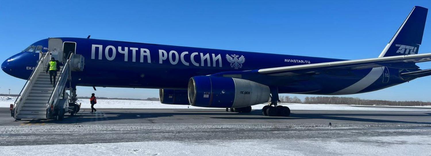 Шасси самолёта задымилось при посадке в аэропорту Новосибирска