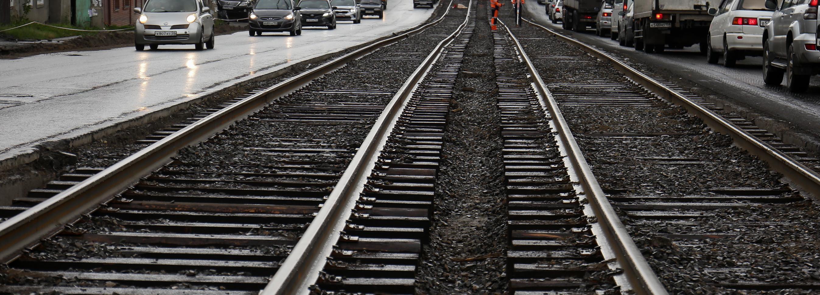 Трамвайные пути на Дуси Ковальчук приподнимут над дорогой