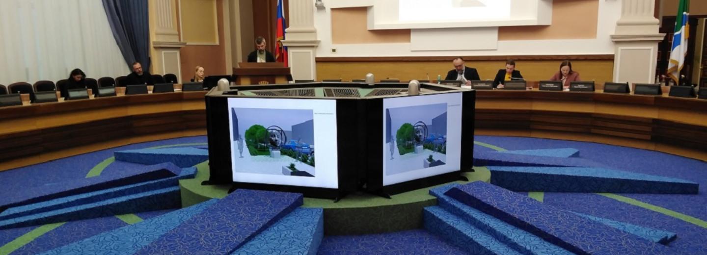 Худсовет одобрил установку огромной бронзовой маски на Красном проспекте