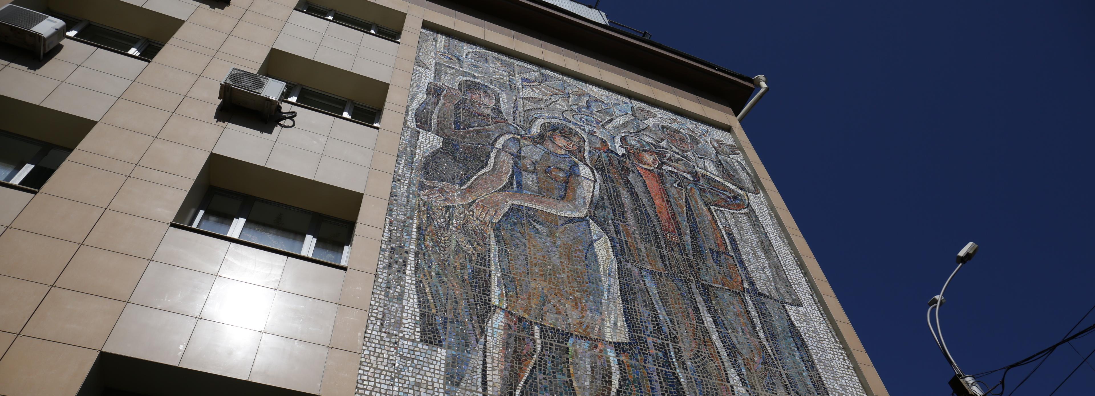 Советскую мозаику на Красном проспекте признают культурным наследием