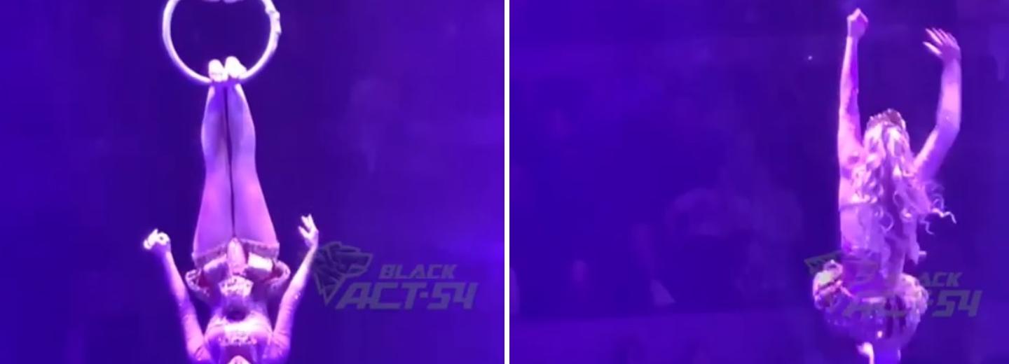 Гимнастка сорвалась с высоты в Новосибирском цирке