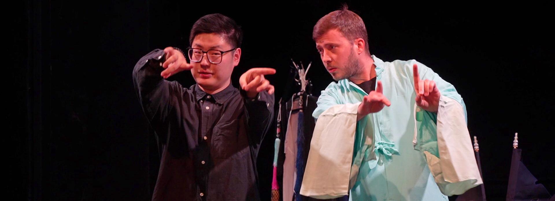 Актёры «Старого дома» довели гостей из Пекинской оперы до слёз