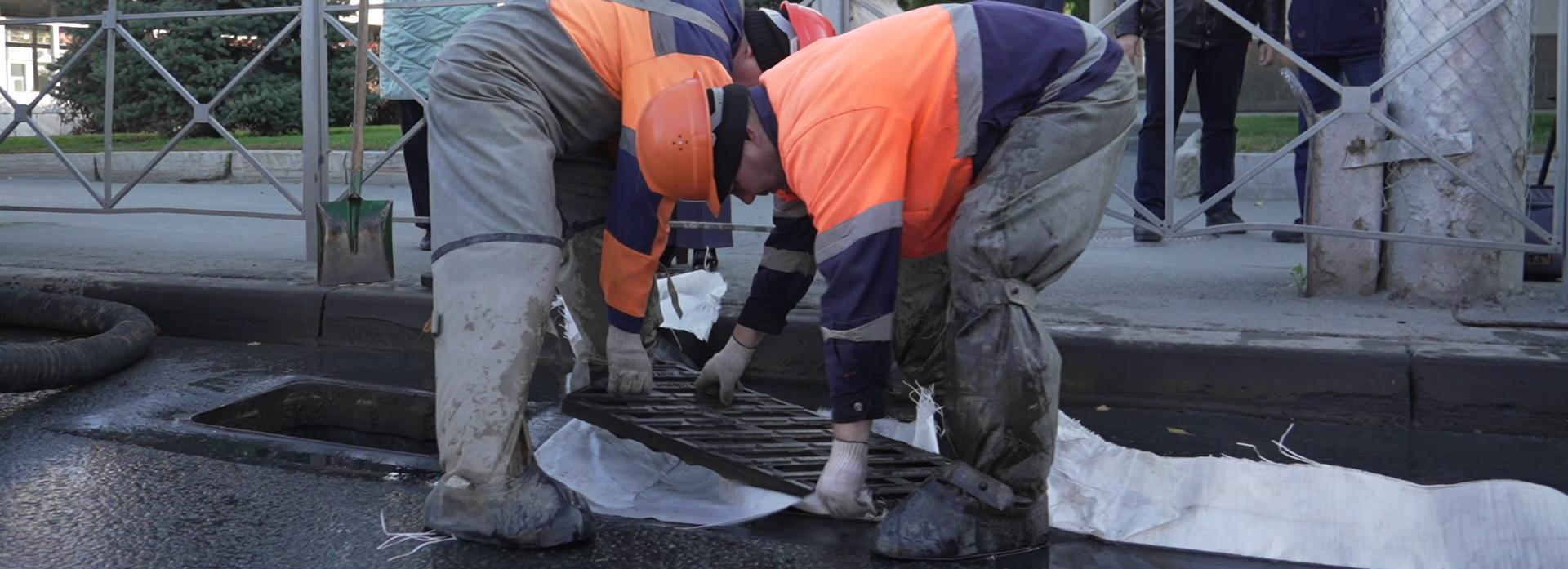 Зима близко: в Новосибирске законсервировали 25% ливнёвок