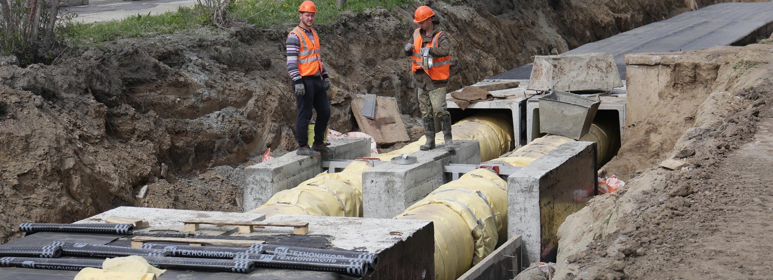 Раскопали улицу Чехова и дорогу у остановки «Амбулаторная»