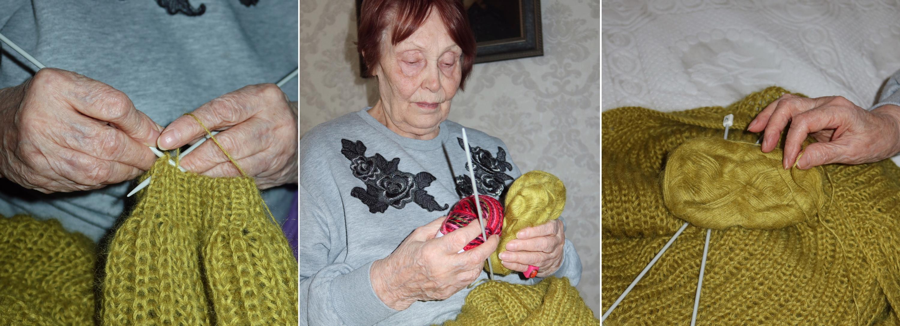 Уникальные свитера по дизайну нейросети вяжут бабушки в Новосибирске