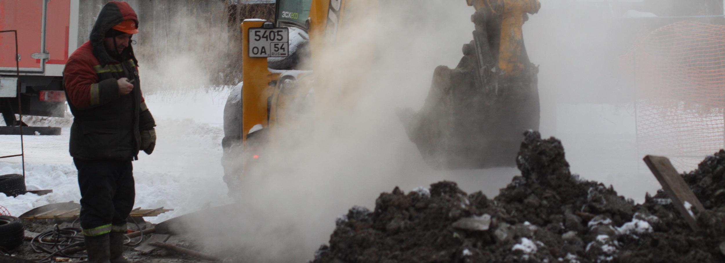 Улицу Пермскую в левобережье раскопали до 15 февраля