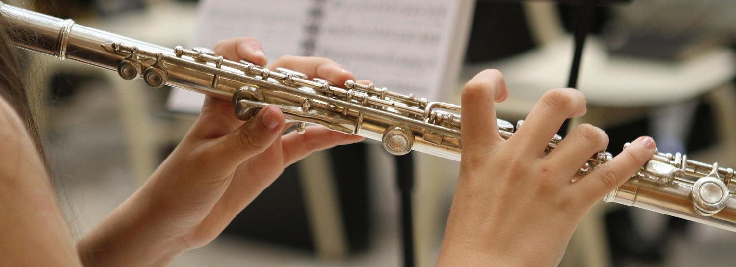 Юная флейтистка из Новосибирска готовится к Дельфийским играм