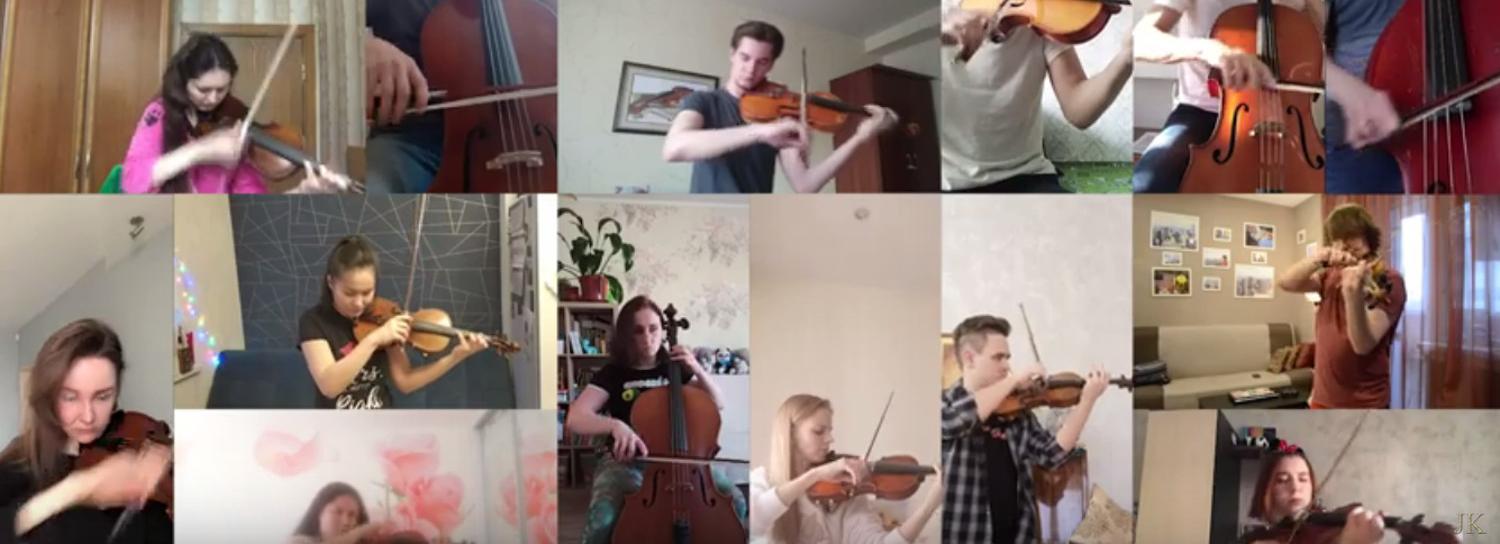 Новосибирский оркестр записал квартет Шостаковича на самоизоляции